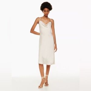 Wilfred Only Cowl slip dress